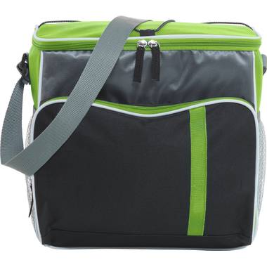 Chladiaca taška s popruhom na rameno, zelená